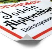 Poster Festival alpin suisse de Bâle lutte contre les anc (Coin)