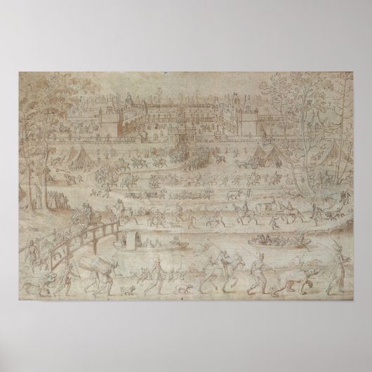 Poster Festival au Château d'Anet (Devant)