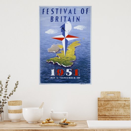 Poster Festival d'Angleterre (Cuisine)