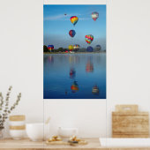 Poster Festival de montgolfière (Cuisine)