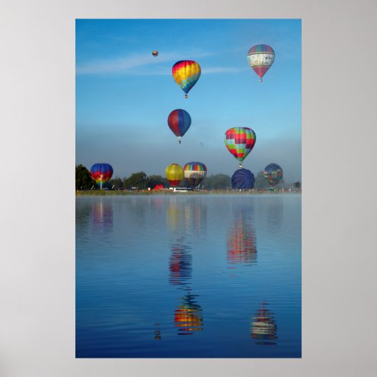 Poster Festival de montgolfière (Devant)