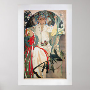Poster Festival de musique de Prague 1914 par Alphonse Mu