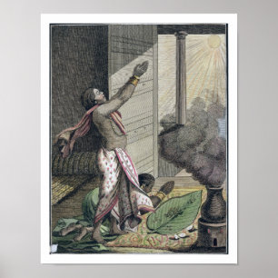 Poster Festival de Pongol, Inde, de Voyage aux Indes,