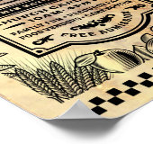 POSTER FESTIVAL DE RÉCOLTE (Coin)