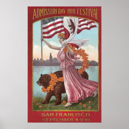 Poster Festival de San Francisco de 1910 (Devant)