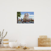 Poster Festival de Tampa Florida Gasparilla (Cuisine)