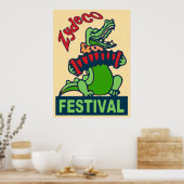 Poster Festival de Zydeco (Cuisine)