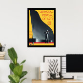 Poster Festival des Arts de Leningrad (Bureau à domicile)