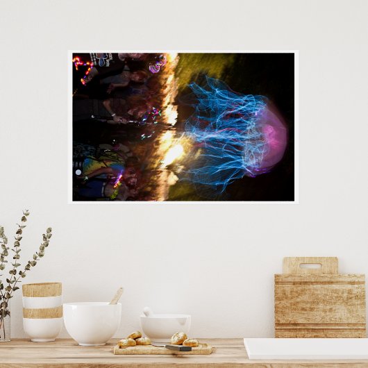 Poster Festival des forêts électriques (Cuisine)