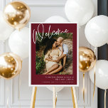 Poster Festival d'hiver moderne Baby shower Bourgogne Bie<br><div class="desc">Découvrez l'esprit de la saison grâce à notre collection de festivals d'hiver de Calligraphie moderne dans le rouge bordeaux luxueux. Des invitations éblouissantes qui donnent le ton à l'élégante signalisation et décoration de fête qui enchantera vos invités, cette collection est conçue pour insuffler chaleur et style dans votre célébration. #zazzlemade...</div>
