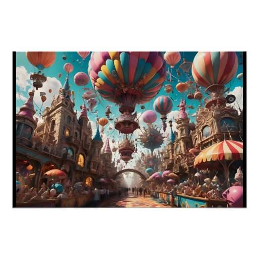 Poster Festival du ballon de carnaval (Devant)