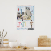 Poster Festival du film de Jacques Tati Japonais (Cuisine)