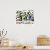 Poster Festival du village (La Vogue) (vers 1920) (Cuisine)