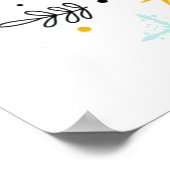 Poster Festive Joyeux Noël (Coin)