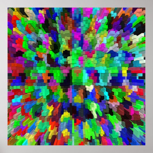 Poster Fête colorée...... (Devant)