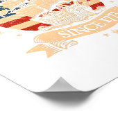 Poster Fête comme c'est 1776 - Retro Patriotic Bow (Coin)