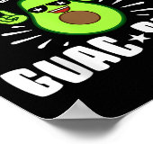 Poster Fête Comme Une Chemise Star Guac (Coin)