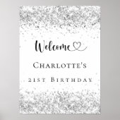 Poster fête d'anniversaire bienvenue (Devant)