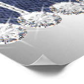 Poster Fête d'anniversaire de Denim et Diamonds (Coin)