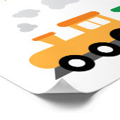 Poster Fête d'anniversaire du train (Coin)