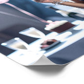 Poster Fête d'anniversaire et anniversaire Félicitations (Coin)