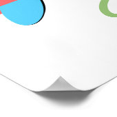 Poster Fête d'anniversaire joyeuse dans l'avion et l'héli (Coin)