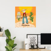Poster Fête d'anniversaire pour enfant (Bureau à domicile)