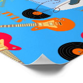 Poster Fête d'anniversaire Rock Star Boy (Coin)