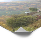 Poster Fête d'automne Village Mountain Photo (Coin)