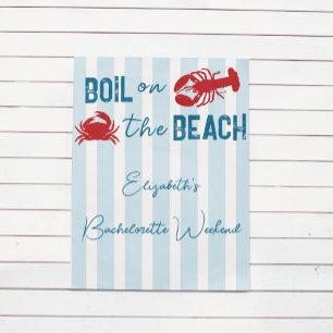 Poster Fête de Bachelorette Bouillabaisse de Fruits de Me