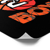 Poster Fête de basket-ball 2 ans Ancien Anniversaire Cel (Coin)