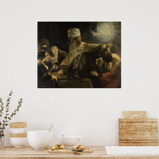 Poster Fête de Belshazzar (Cuisine)