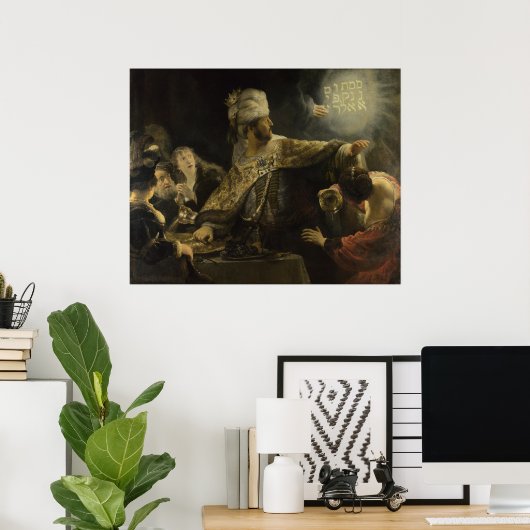 Poster Fête de Belshazzar (Bureau à domicile)