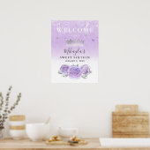 Poster Fête de bienvenue des Roses d'argent et de violet  (Cuisine)