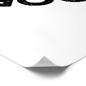 Poster Fête de cellule bons temps amusant jeu de bactérie (Coin)