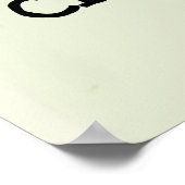 Poster FÊTE DE CUISINE DE CHEF DE RESTAURANT Culinaire (Coin)