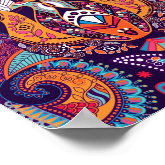 Poster Fête de Diwali (Coin)