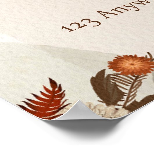 Poster Fête de fiançailles (Coin)