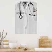 Poster Fête de fin d'études Médicale (Cuisine)