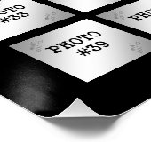 Poster Fête de graduation 44 Photo Collage Party Display (Coin)