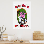 Poster Fête de la bière (Cuisine)