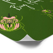 Poster Fête de la chasse aux insectes d'anniversaire de l (Coin)