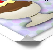 Poster Fête de la crème glacée, Pastel Sweet Shoppe (Coin)