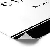 Poster Fête de la Faculté de droit moderne Bienvenue (Coin)