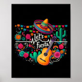 Poster Fête de la fête mexicaine (Devant)