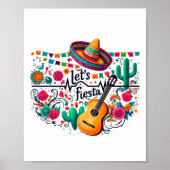 Poster Fête de la fête mexicaine (Devant)