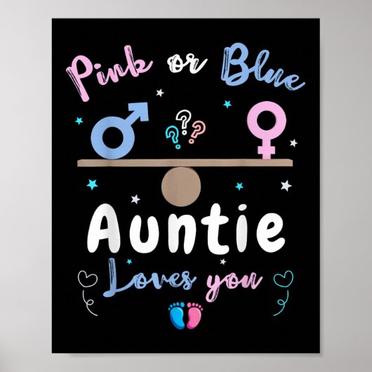 Poster Fête de la révélation de genre (Devant)