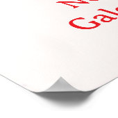 Poster Fête de la Saint-Galentin *Poster d'Affiches de bi (Coin)