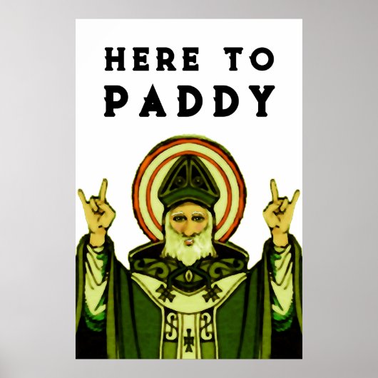 Poster Fête de la Saint Patrick (Devant)