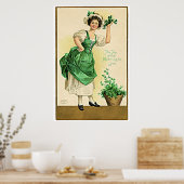 Poster Fête de la Saint Patrick (Cuisine)